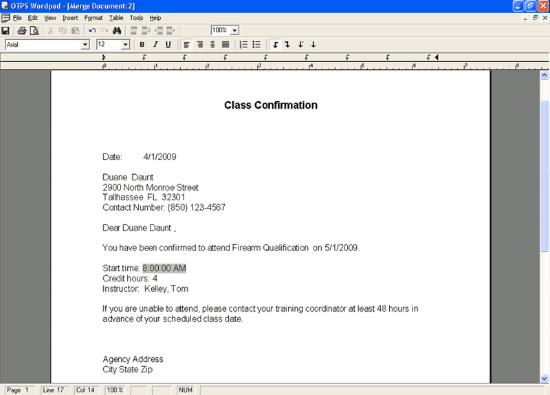 TMP-Class-Confirmation 